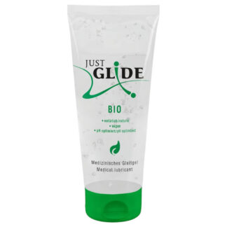 Just Glide Bio - vegánsky lubrikačný gél na vodnej báze (50 ml) - 200ml