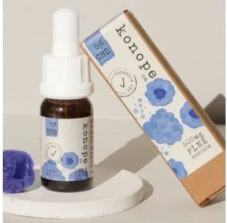 Konope co. 5% CBD olej – plné spektrum s príchuťou modrá malina 500 mg