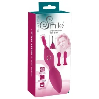 Sweet Smile Spot Vibrator s 3 nástavcami