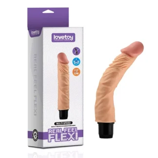 Flexi vibračné dildo 9,5 palca