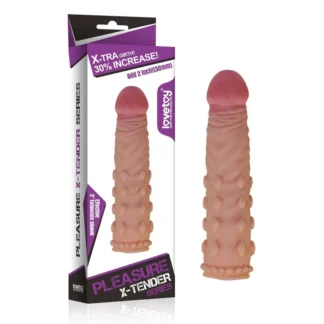 Návlek na penis Pleasure X Tender Add 2