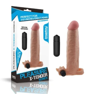 Vibračný návlek na penis Pleasure X Tender Add 2