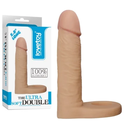 Dvojité análne dildo The Ultra Soft Double 5,8 palca