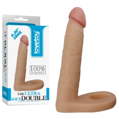 Dvojité análne dildo The Ultra Soft Double 6,25 palca