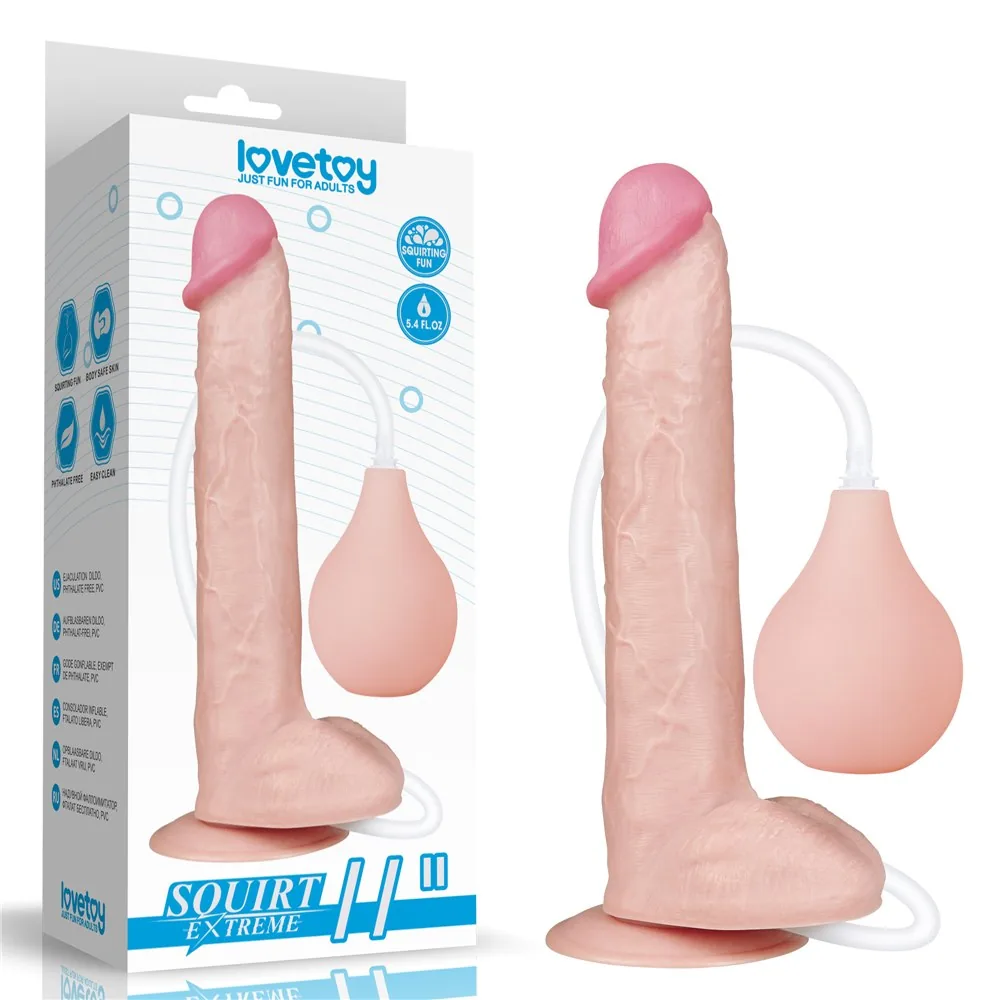 Striekacie dildo 11 palcov