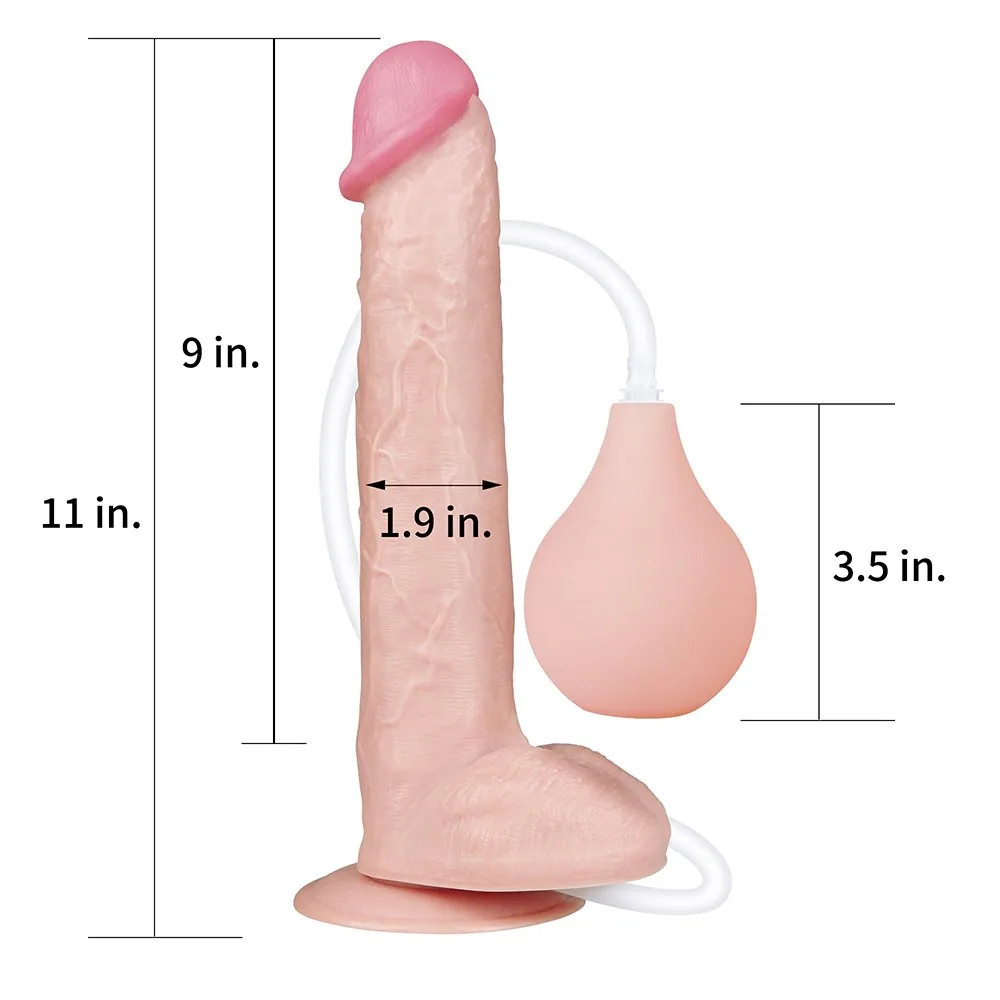Striekacie dildo 11 palcov – Obrázok 12
