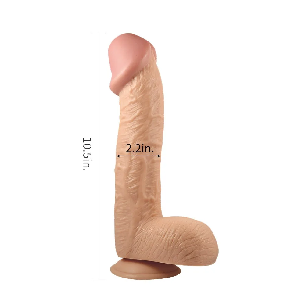 Dildo King-Size 10,5″ – Obrázok 5