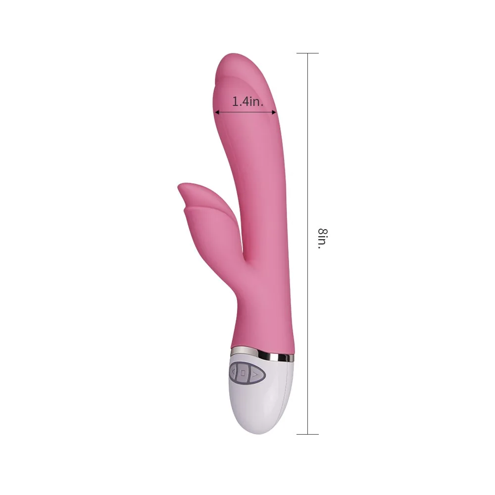 Rabbit vibrátor s USB nabíjaním – Obrázok 4
