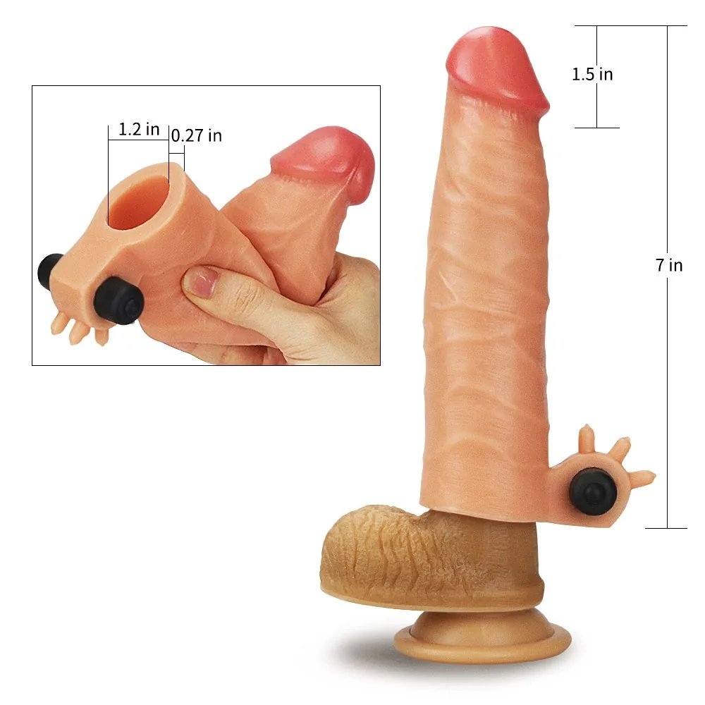 Vibračný návlek Add 1.5 Silicone Extender – Obrázok 5