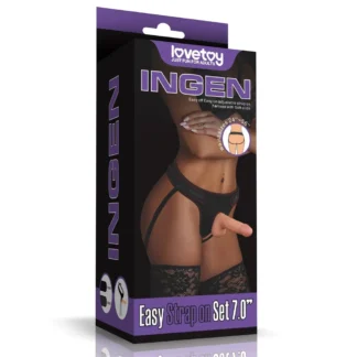 Strapon súprava Easy Strapon Set 7,0''
