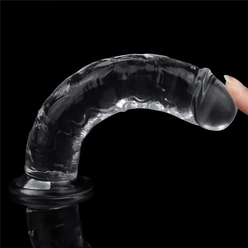 Dildo Flawless Clear 7,0'' – Obrázok 5