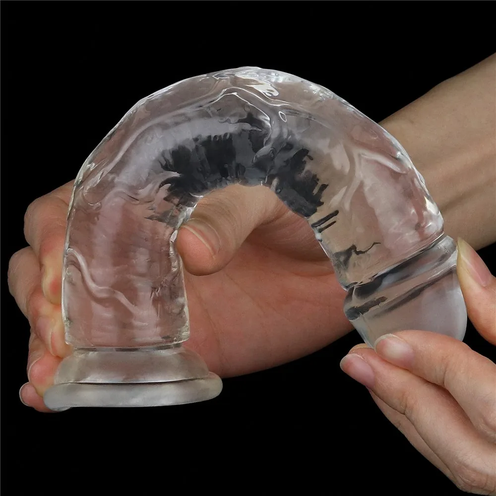 Dildo Flawless Clear 7,0'' – Obrázok 9