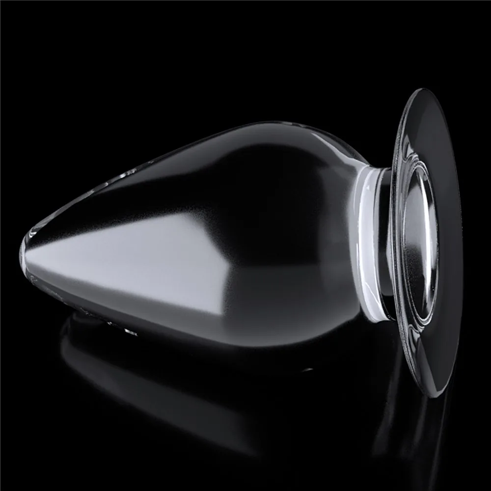Análny kolík Flawless Clear Anal Plug 4,5'' – Obrázok 2