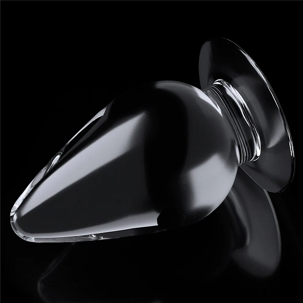 Análny kolík Flawless Clear Anal Plug 4,5'' – Obrázok 3