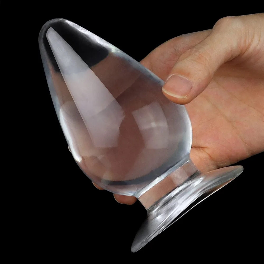 Análny kolík Flawless Clear Anal Plug 4,5'' – Obrázok 8
