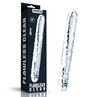 Obojstranné dildo Flawless Clear Double Dildo 12''