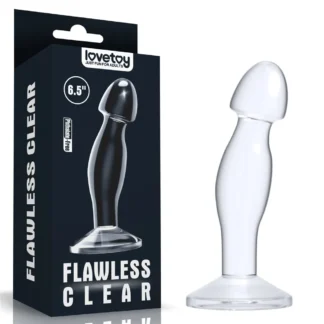 Análny kolík Flawless Clear Prostate Plug 6,5''