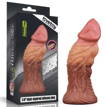 Analný kolík Dual Layered Platinum Silicone 7.0''