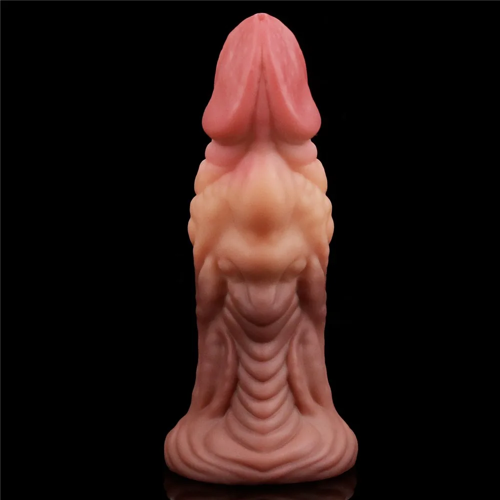 Analný kolík Dual Layered Platinum Silicone 7.0'' – Obrázok 3