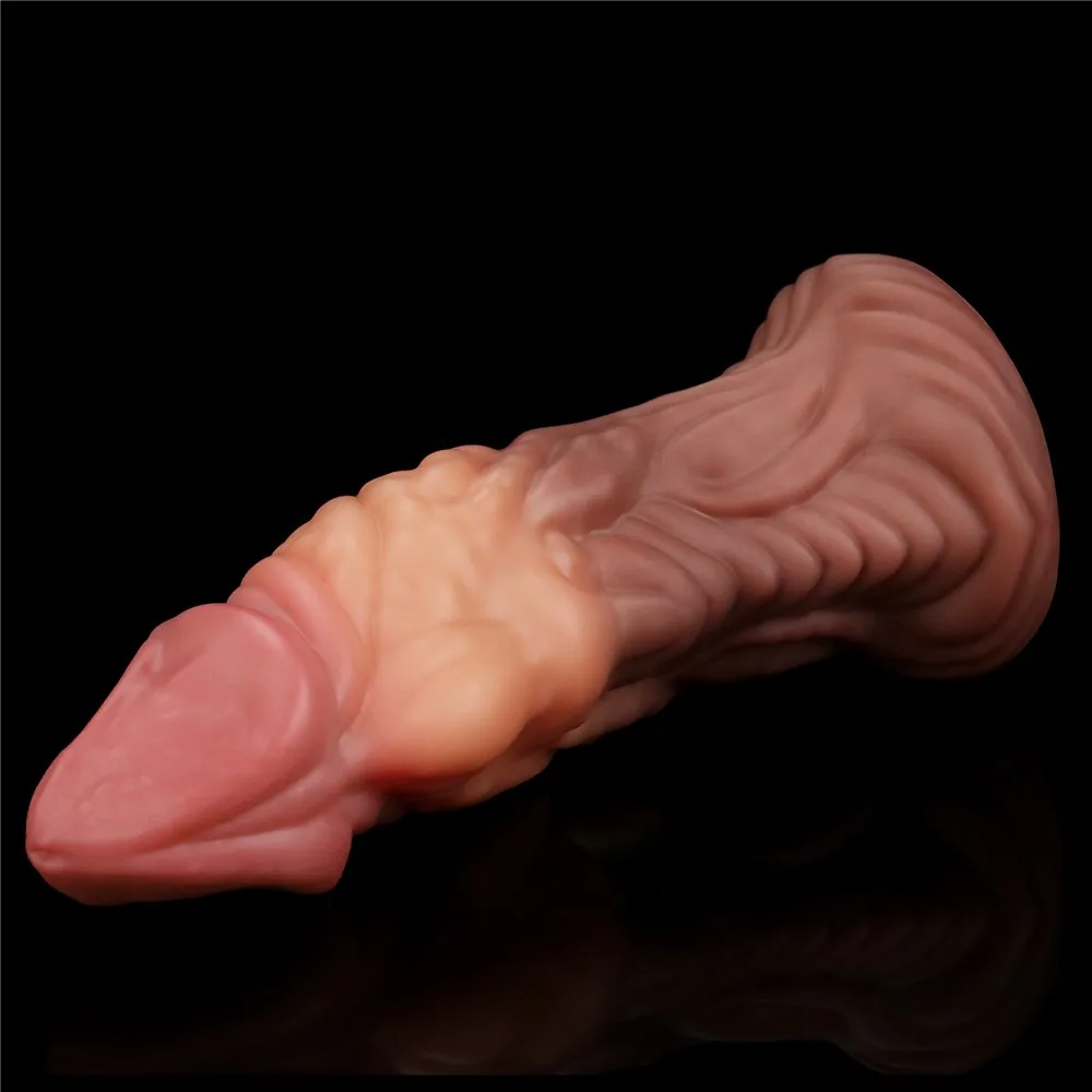 Analný kolík Dual Layered Platinum Silicone 7.0'' – Obrázok 5