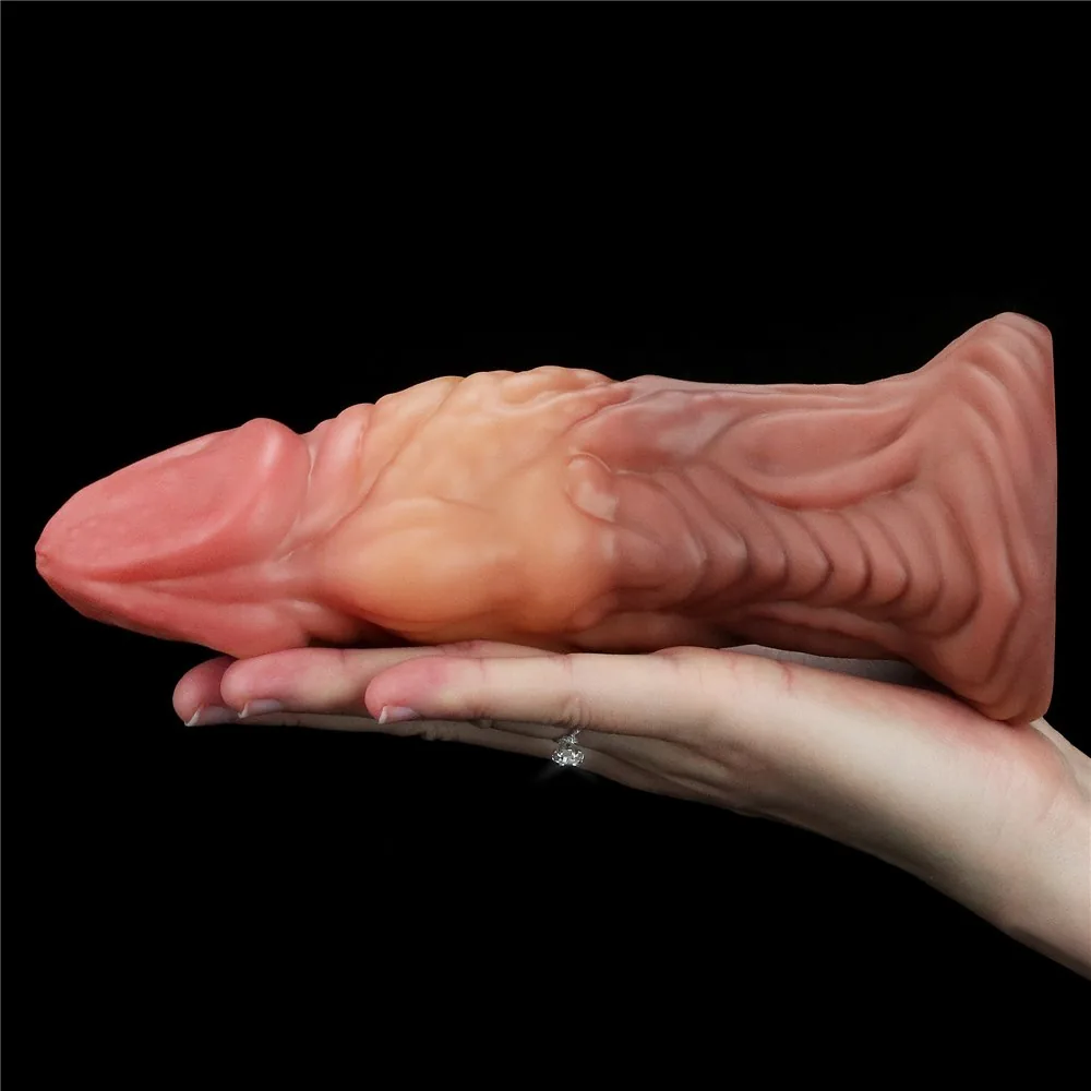 Analný kolík Dual Layered Platinum Silicone 7.0'' – Obrázok 11