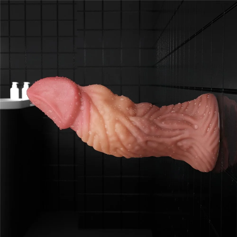 Analný kolík Dual Layered Platinum Silicone 7.0'' – Obrázok 12