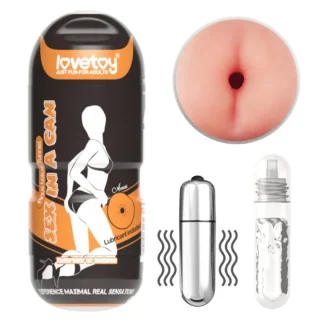 Masturbátor Sex In A Can – análny Lotus Tunnel s vibráciami