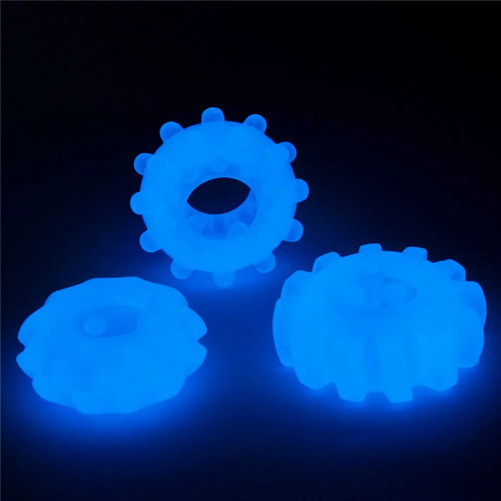 Krúžky na penis Lumino Play – Obrázok 5