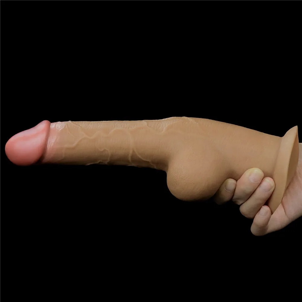 Dildo Lovetoy Dual Layered Handle Cock 9,5" – Obrázok 12