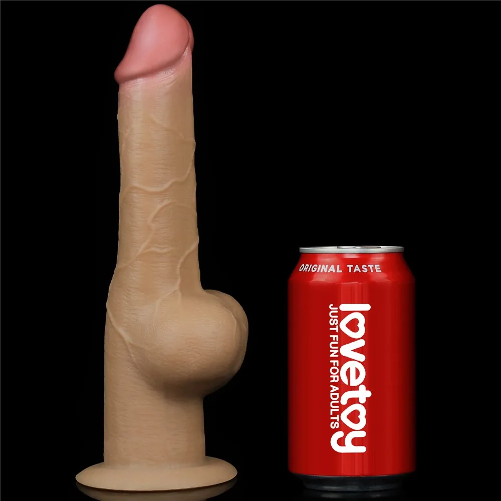 Dildo Lovetoy Dual Layered Handle Cock 9,5" – Obrázok 13