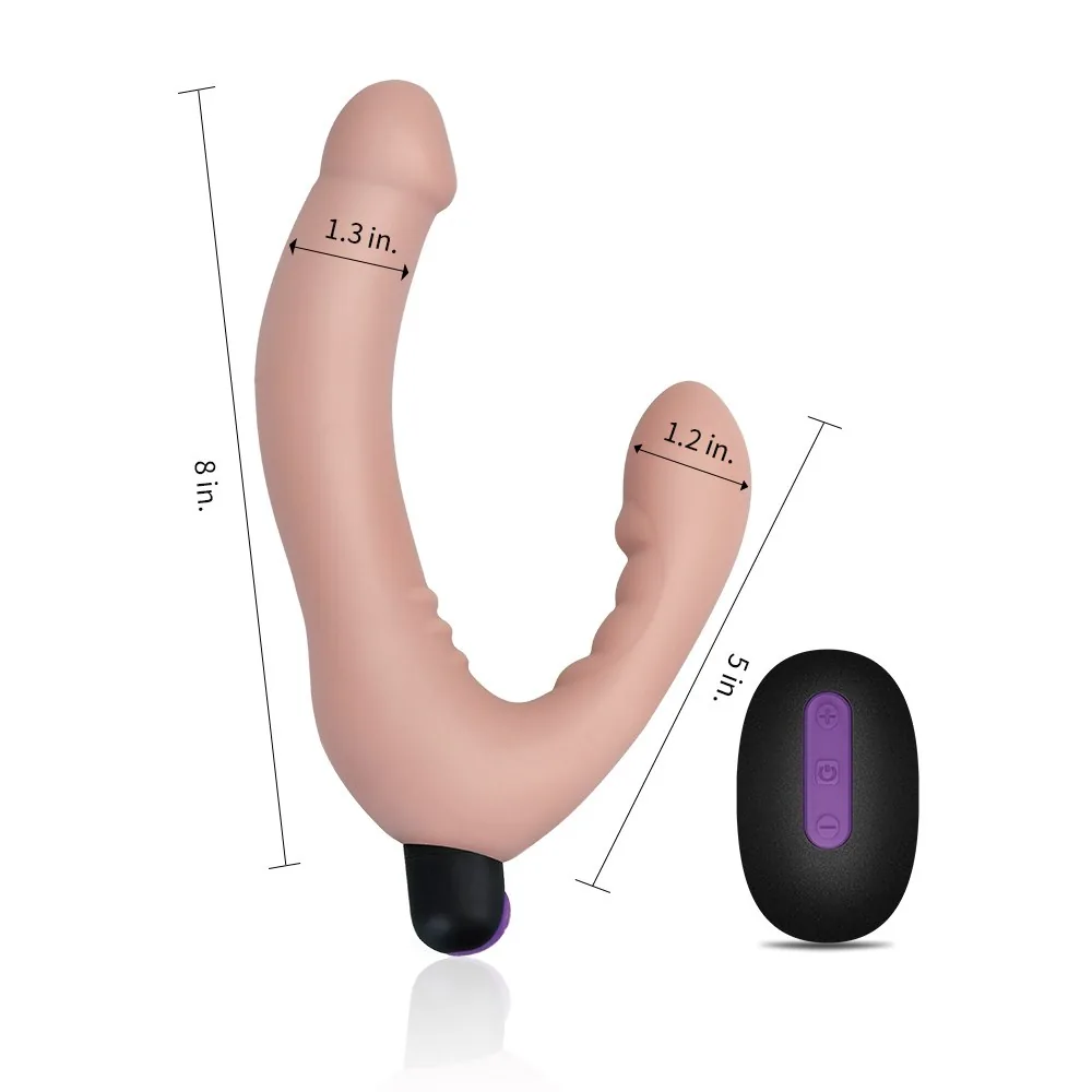 Strapon bez postroja Ijoy Rechargeable Strapless Strap-on – Obrázok 2
