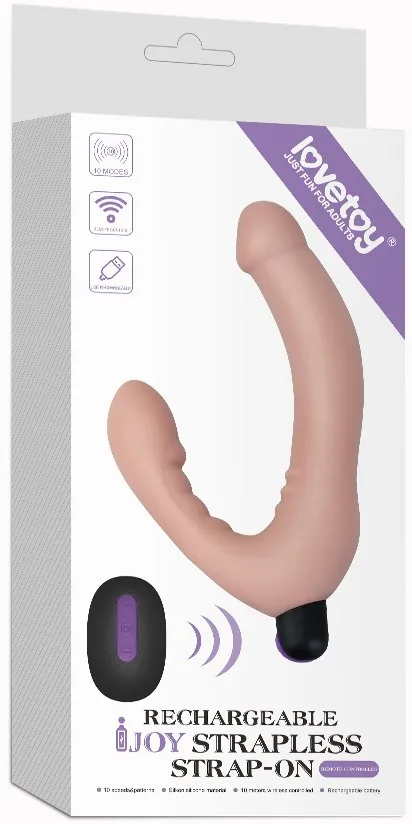 Strapon bez postroja Ijoy Rechargeable Strapless Strap-on – Obrázok 3