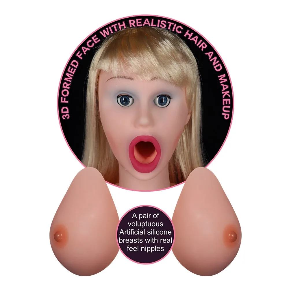 Nafukovacia panna Silicone Boobie Super Love – Obrázok 3