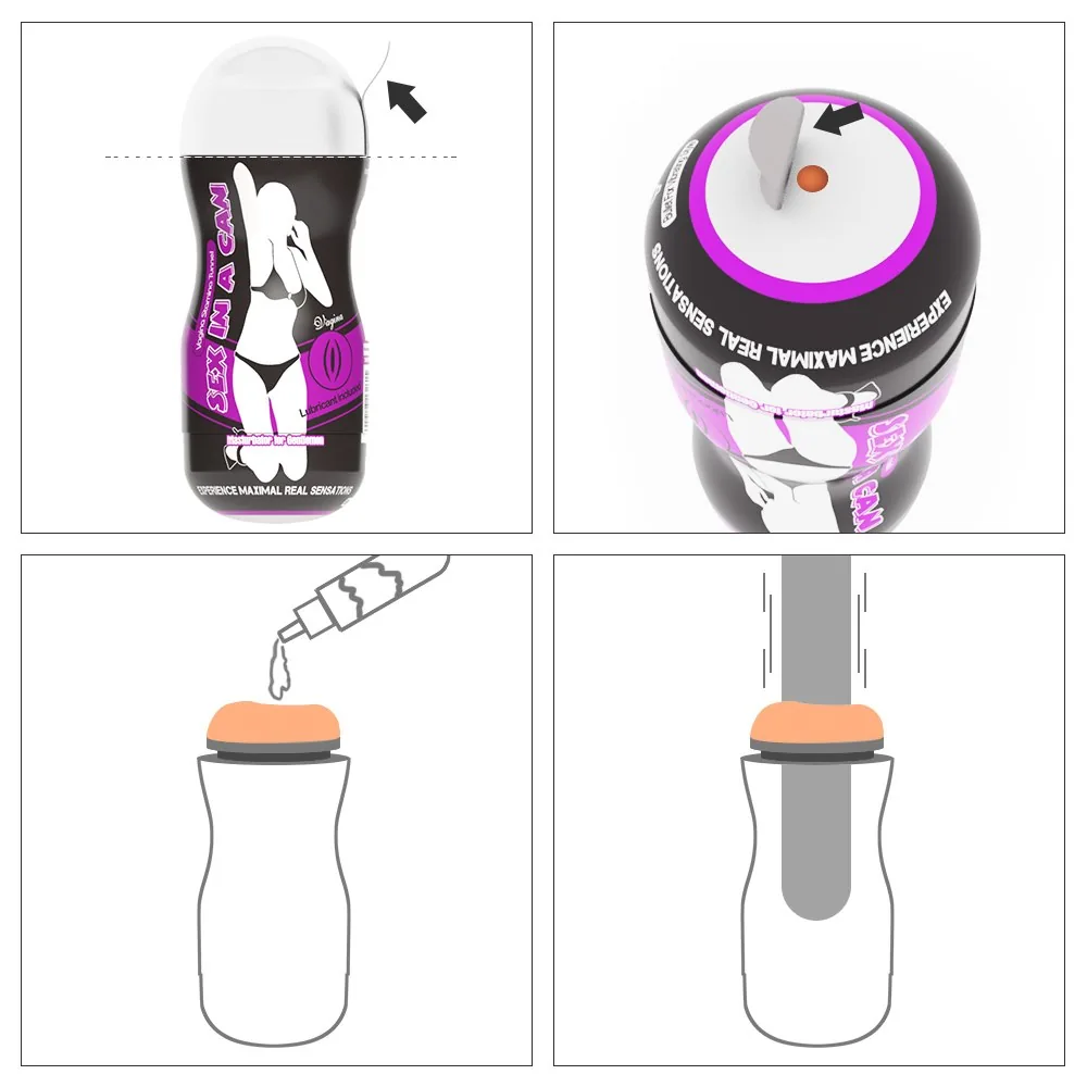 Masturbátor Sex In A Can Vagina Stamina Tunnel – Obrázok 5