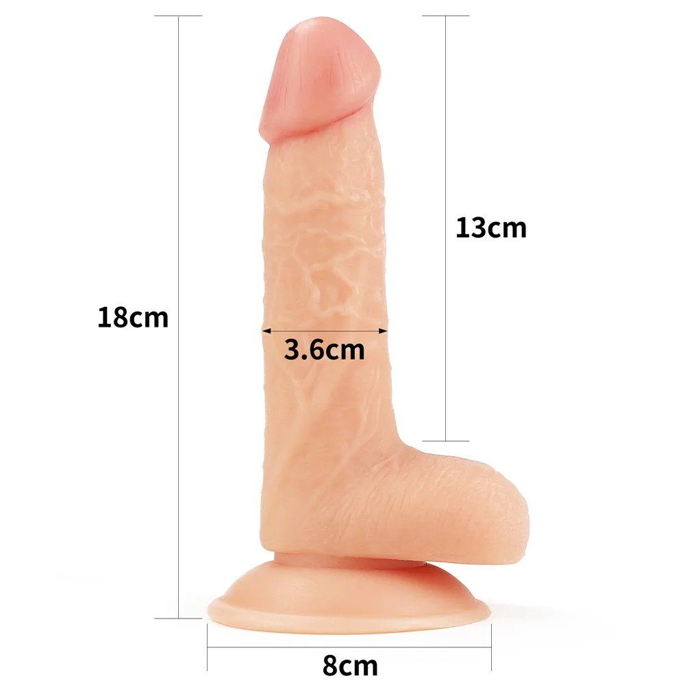 Dildo The Ultra Soft Dude 7" – Obrázok 7