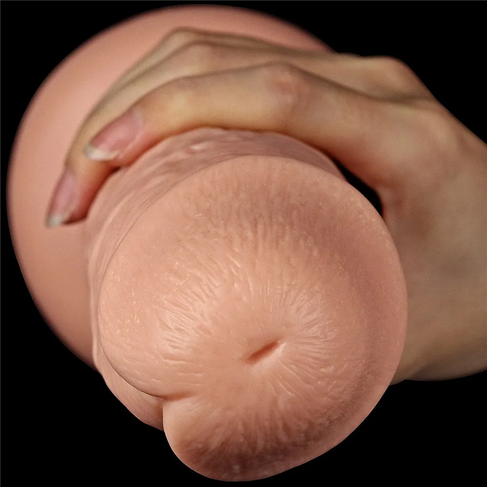 Realistické dlhé dildo 11" – Obrázok 6