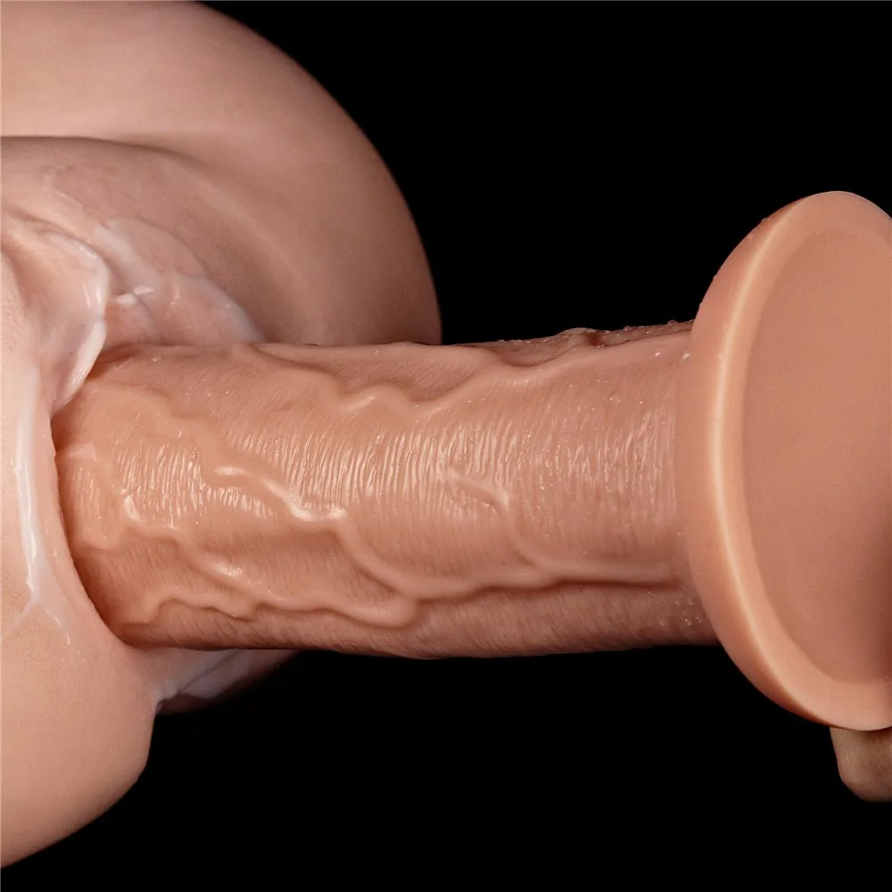 Realistické dlhé dildo 11" – Obrázok 10