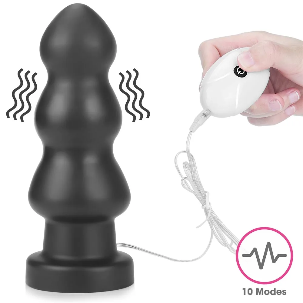 Análny vibrátor King Sized Vibrating Anal Rigger 7,8" – Obrázok 10