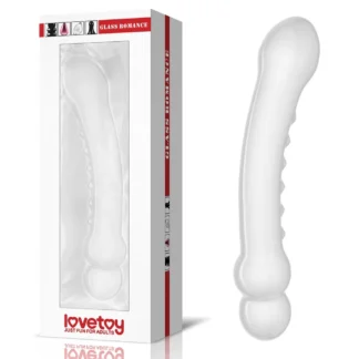 Sklenené dildo Glass Romance 7,3"