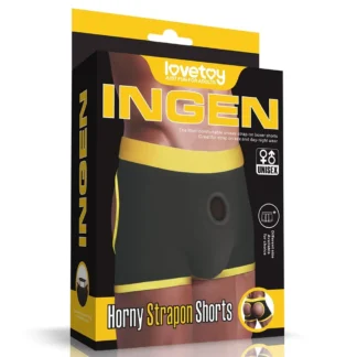 Strap-on šortky Horny Strapon Shorts (obvod pása 33 – 37")