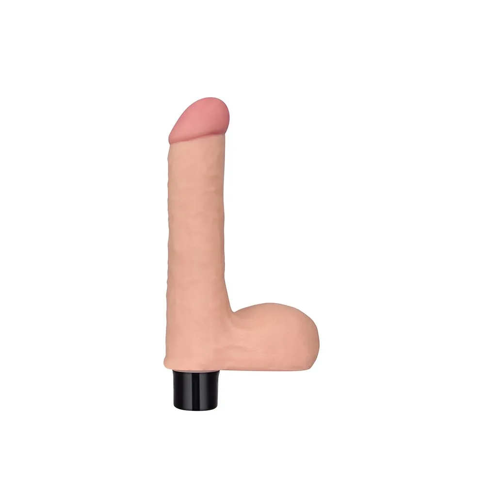 Vibračné dildo 8'' Real Softee – Obrázok 2
