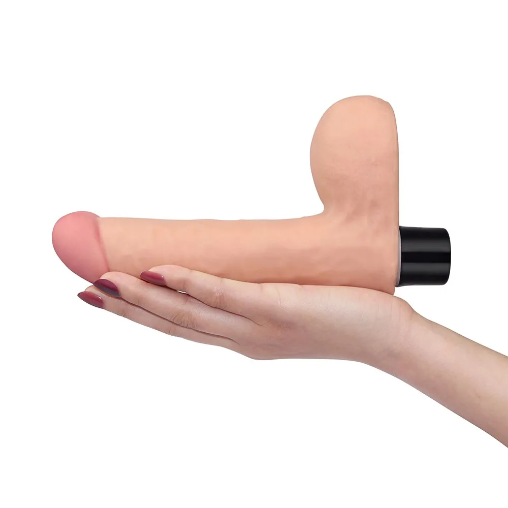 Vibračné dildo 8'' Real Softee – Obrázok 4