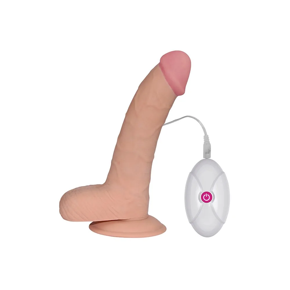 Vibračné dildo 8.8'' The Ultra Soft Dude – Obrázok 2