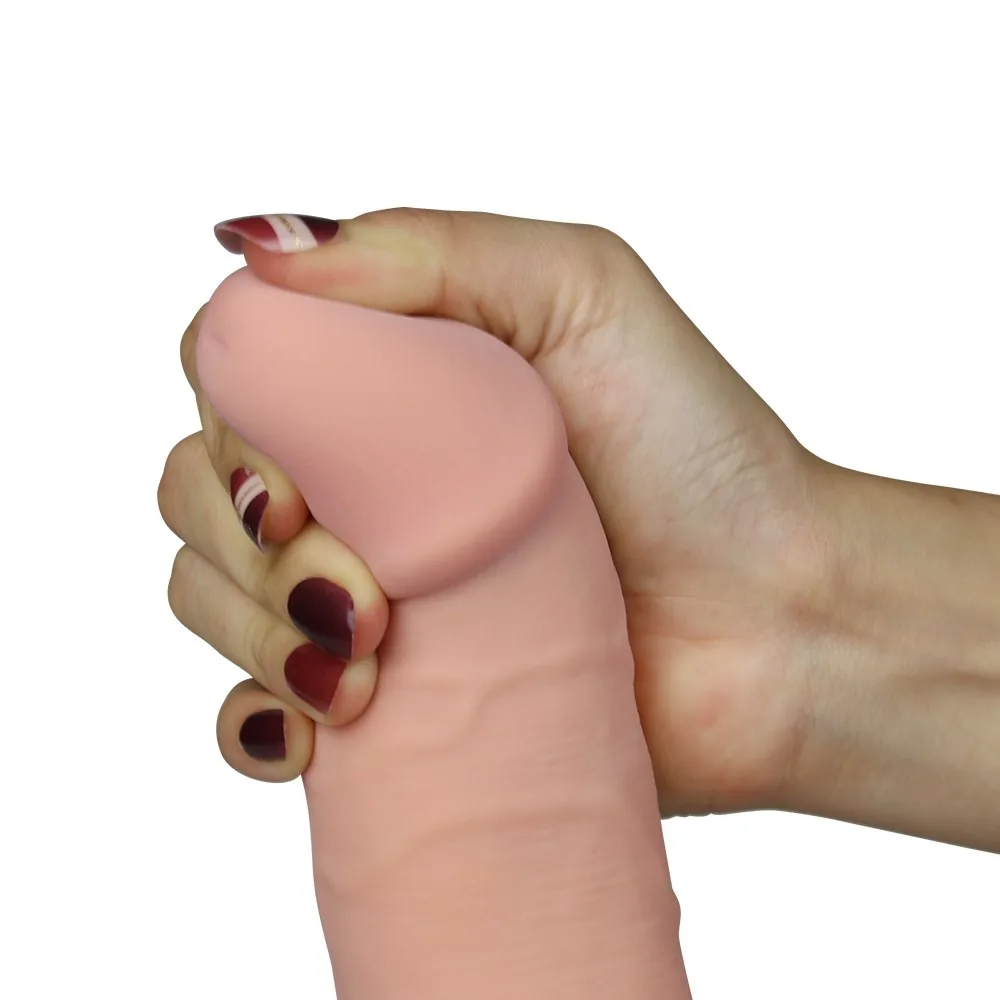 Vibračné dildo 8.8'' The Ultra Soft Dude – Obrázok 8