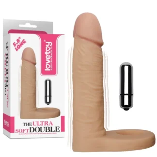 Vibračné dildo The Ultra Soft Double