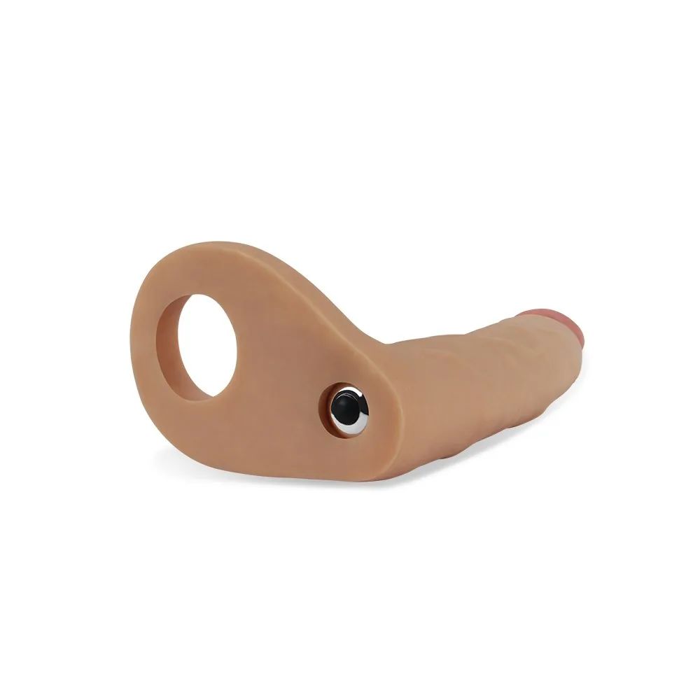 Vibračné dildo The Ultra Soft Double 7'' – Obrázok 3