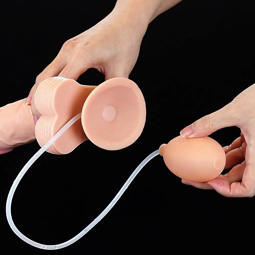 Striekajúce dildo Soft Ejaculation 9" – Obrázok 6