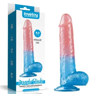 Realistické dildo Dazzle Studs 9"