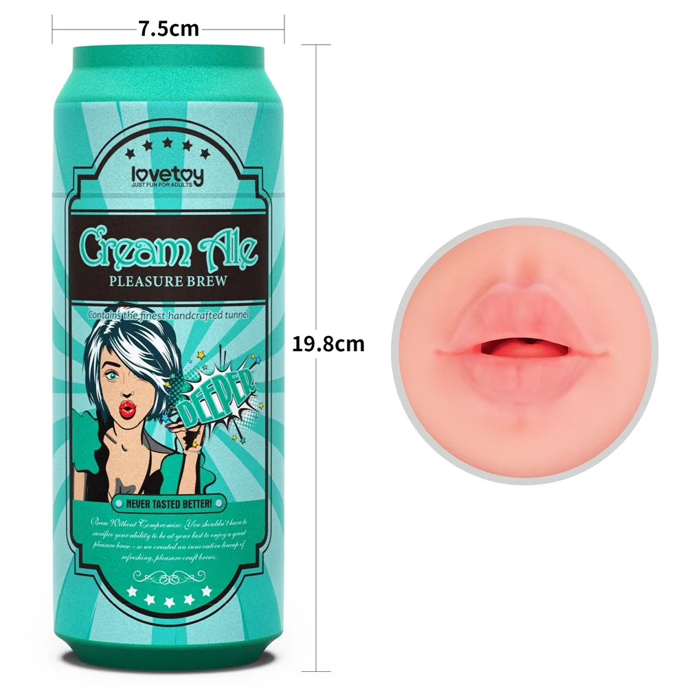 Masturbátor Pleasure Brew – Cream Ale – Obrázok 25