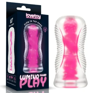 Svietiaci masturbátor Lumino Play 6" – ružový